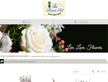 Tablet Screenshot of flowerpotcastlerockwa.com